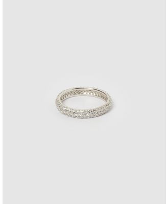 Izoa - Tatiana Ring Silver Clear - Jewellery (Silver Clear) Tatiana Ring Silver Clear