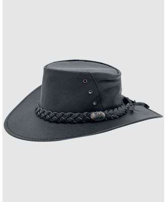 Jacaru - Jacaru 1001A Kangaroo Hat - Hats (Black) Jacaru 1001A Kangaroo Hat