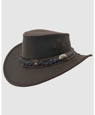 Jacaru - Jacaru 1035 Bush Tucker Hat - Hats (Brown) Jacaru 1035 Bush Tucker Hat