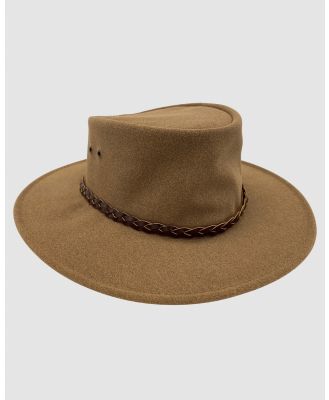 Jacaru - Jacaru 1065 Ranger Hat - Hats (Brown) Jacaru 1065 Ranger Hat