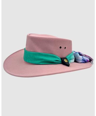 Jacaru - Jacaru 1103 Alice Hat   - Hats (Pink) Jacaru 1103 Alice Hat -