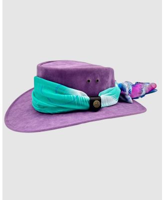 Jacaru - Jacaru 1103 Alice Hat   - Hats (Purple) Jacaru 1103 Alice Hat -