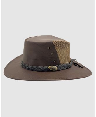 Jacaru - Jacaru 1150 Kangaroo Breeze Hat - Hats (Brown) Jacaru 1150 Kangaroo Breeze Hat