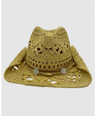 Jacaru - Jacaru 1566 Cowboy Hat - Hats (Beige) Jacaru 1566 Cowboy Hat