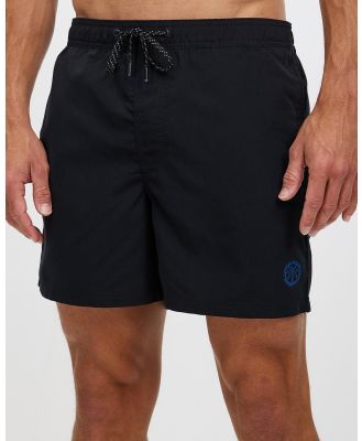 Jack & Jones - Fiji Solid Recycled Swim Shorts - Swimwear (Black) Fiji Solid Recycled Swim Shorts