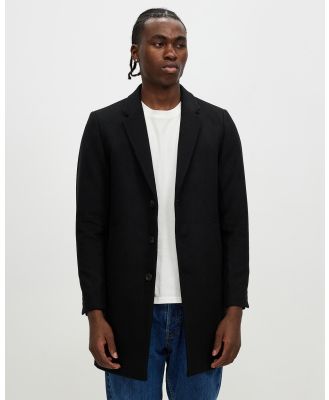 Jack & Jones - Morrison Wool Coat - Coats & Jackets (Black) Morrison Wool Coat