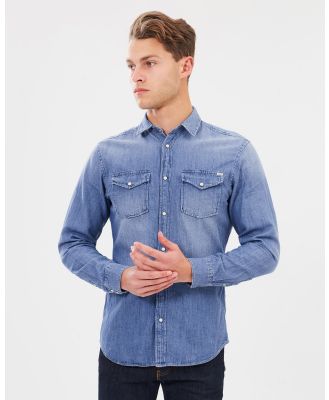 Jack & Jones - Sheridan LS Shirt - Casual shirts (Medium Blue Denim) Sheridan LS Shirt