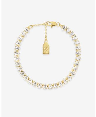 Jackie Mack - Delta Tennis Bracelet - Jewellery (Gold) Delta Tennis Bracelet