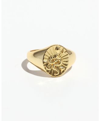Jackie Mack - Rebirth Signet Ring - Jewellery (Gold) Rebirth Signet Ring