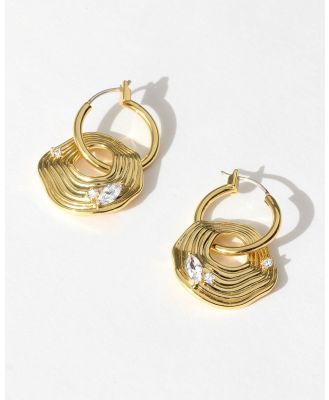 Jackie Mack - Ripples Earrings - Jewellery (Gold) Ripples Earrings