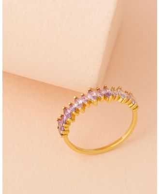 Jackie Mack - Violet Artic Ring - Jewellery (Gold) Violet Artic Ring