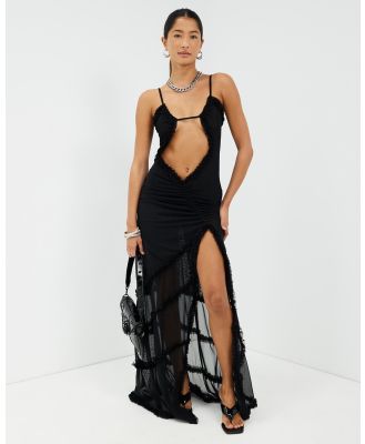 Jaded London - Fatale Maxi Dress - Dresses (Black) Fatale Maxi Dress