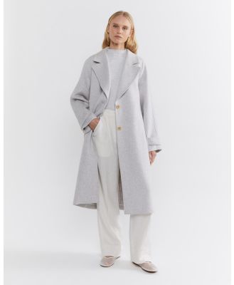 Jag - Iris Wool Blend Coat - Coats & Jackets (grey) Iris Wool Blend Coat
