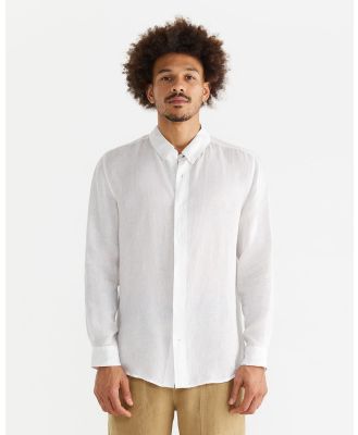 Jag - The Linen Shirt - Shirts & Polos (white) The Linen Shirt