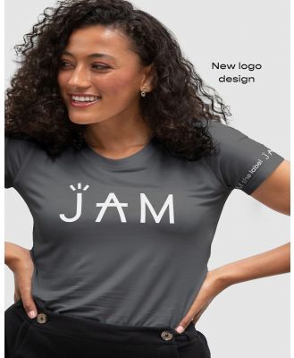 JAM The Label - Original Tee - Short Sleeve T-Shirts (Grey) Original Tee