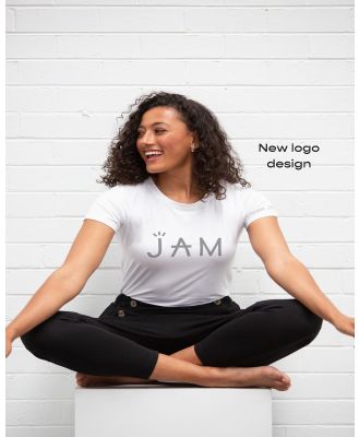 JAM The Label - Original Tee - Short Sleeve T-Shirts (White) Original Tee
