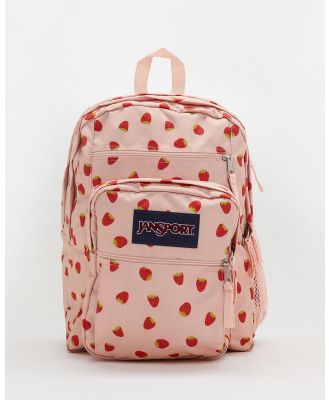 JanSport - Big Student Backpack - Backpacks (Strawberry Shower) Big Student Backpack
