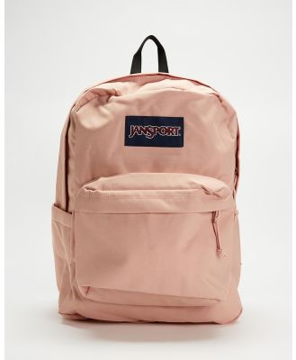JanSport - SuperBreak Plus Backpack - Backpacks (Misty Rose) SuperBreak Plus Backpack