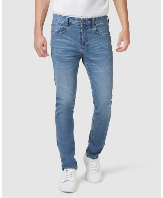 Jeanswest - Denim Flex Slim Tapered Jeans - Slim (Mid Vintage) Denim Flex Slim Tapered Jeans