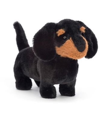 Jellycat - Freddie Sausage Dog - Animals (Black) Freddie Sausage Dog