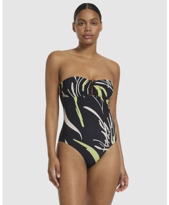 JETS - Catalina Moulded Bandeau One Piece - One-Piece / Swimsuit (Black) Catalina Moulded Bandeau One Piece