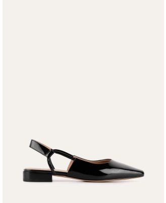 Jo Mercer - Larissa Dress Flats - Sandals (BLACK PATENT) Larissa Dress Flats