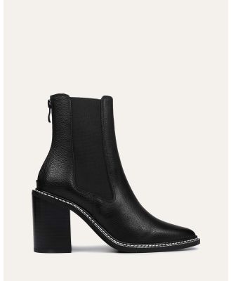 Jo Mercer - Luxe High Ankle Boots - Boots (BLACK LEATHER) Luxe High Ankle Boots