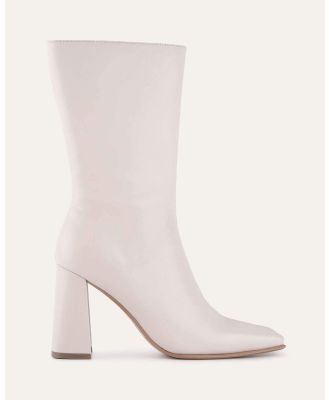 Jo Mercer - Rush Calf Boots - Boots (OFF WHITE LEATHER) Rush Calf Boots