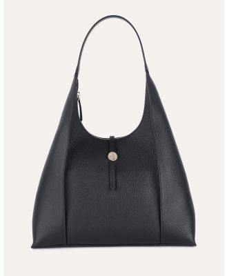 Jo Mercer - Vivienne Shoulder Bag - Handbags (BLACK LEATHER) Vivienne Shoulder Bag