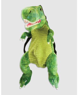 JOHNCO - Johnco   Green Dinosaur Backpack - Educational & Science Toys (Green) Johnco - Green Dinosaur Backpack