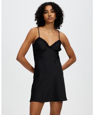 Jorge - Ashlyn Mini Slip Dress - Dresses (Black) Ashlyn Mini Slip Dress