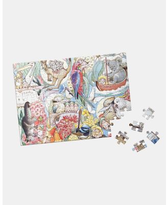 Journey Of Something - 100 Piece Magnet Puzzle   May Gibbs Bush Friends - Home (Multi) 100 Piece Magnet Puzzle - May Gibbs Bush Friends