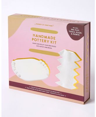 Journey Of Something - Deluxe Pottery Making Kit - Kids Bedding & Accessories  (Multi) Deluxe Pottery Making Kit
