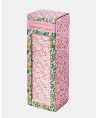 Journey Of Something - Floral Tumbling Tower - Home (Multi) Floral Tumbling Tower