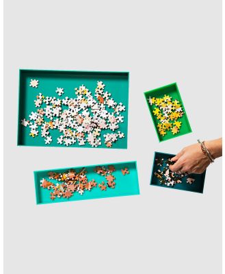 Journey Of Something - Puzzle Sorting Trays - Home (Green) Puzzle Sorting Trays