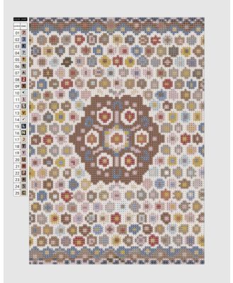 Journey Of Something - Sparkle Art Kit   Honeycomb Quilt - Home (Multi) Sparkle Art Kit - Honeycomb Quilt