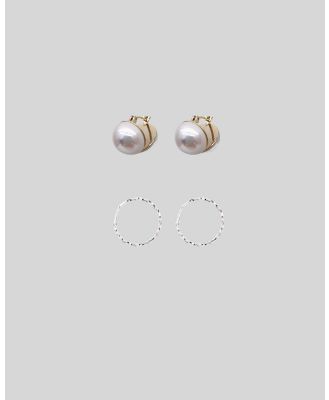 KAJA Clothing - Keao Earrings 2pcs - Jewellery (Gold) Keao Earrings 2pcs