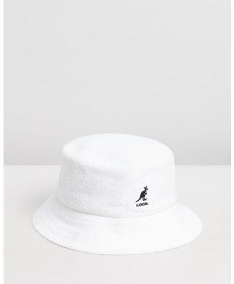Kangol - Bermuda Bucket Hat - Hats (White) Bermuda Bucket Hat
