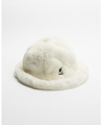 Kangol - Faux Fur Casual Hat - Hats (Cream) Faux-Fur Casual Hat