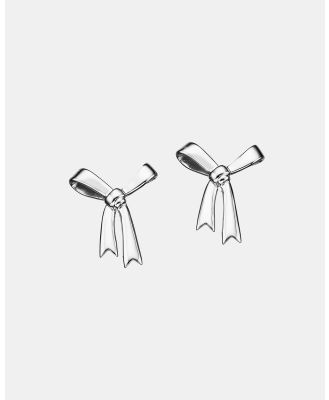 Karen Walker - Bow Studs - Jewellery (Sterling Silver) Bow Studs