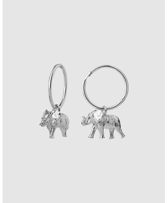Karen Walker - Elephant Sleepers - Jewellery (Sterling Silver) Elephant Sleepers