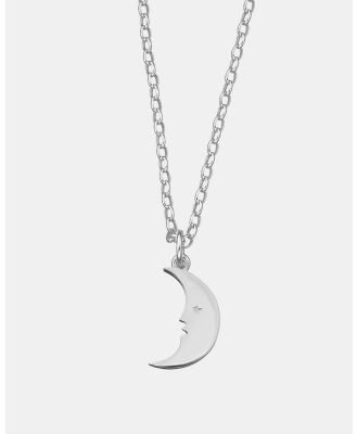 Karen Walker - Moon Necklace - Jewellery (Sterling Silver) Moon Necklace
