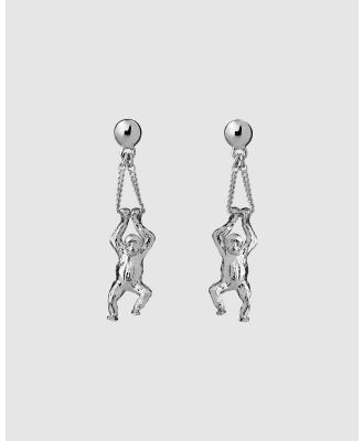 Karen Walker - Orangutan Earrings - Jewellery (Sterling Silver) Orangutan Earrings