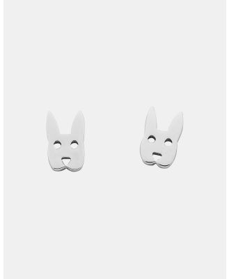 Karen Walker - Rabbit Studs - Jewellery (Sterling Silver) Rabbit Studs