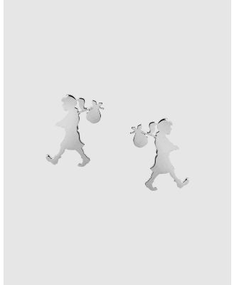 Karen Walker - Runaway Girl Studs - Jewellery (Sterling Silver) Runaway Girl Studs