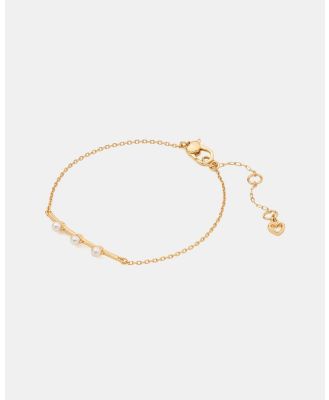 Kate Spade - Hint Of Shimmer Bracelet - Jewellery (Cream & Gold) Hint Of Shimmer Bracelet