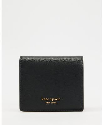 Kate Spade - Morgan Small Bifold Wallet - Wallets (Black) Morgan Small Bifold Wallet