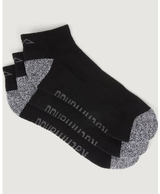 Kathmandu - Accion driMOTION Low Cut Unisex Socks   3Pk - Ankle Socks (Black) Accion driMOTION Low Cut Unisex Socks - 3Pk