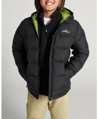 Kathmandu - Epiq Boys Down Puffer Warm Outdoor Winter Jacket - Coats & Jackets (Black) Epiq Boys Down Puffer Warm Outdoor Winter Jacket