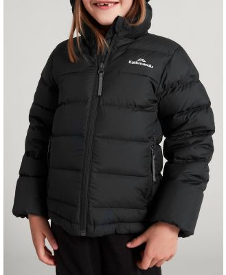 Kathmandu - Epiq Kids Down Puffer Warm Outdoor Winter Jacket - Coats & Jackets (Black) Epiq Kids Down Puffer Warm Outdoor Winter Jacket